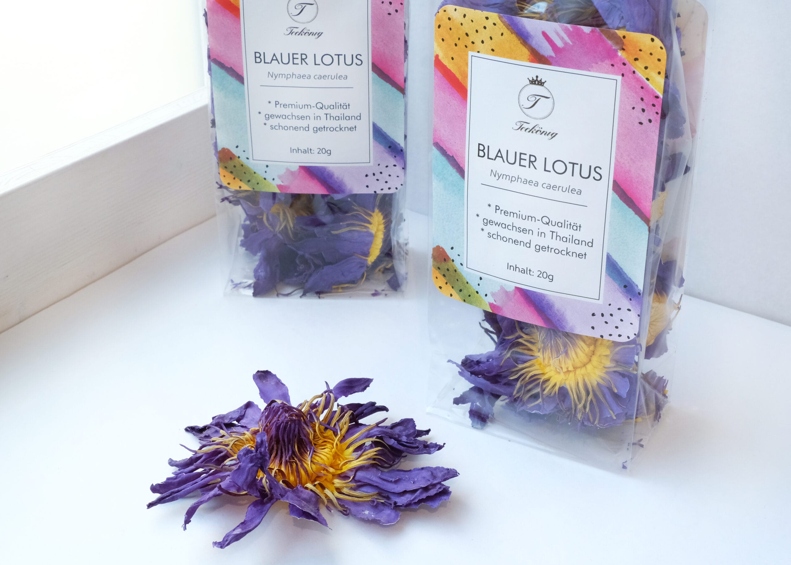 Blauer Lotus Tee – Nymphaea caerulea – Teekönig