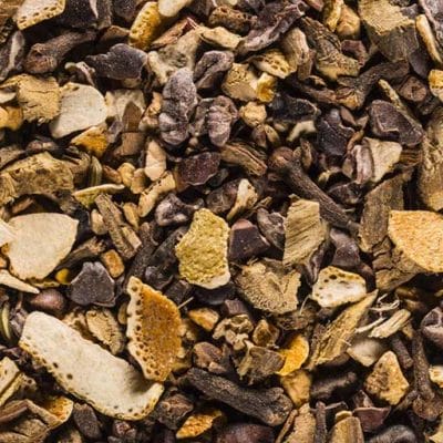 Java Schoko Chai – Kakaokernbruch mit Zimt, Kardamom & Ingwer